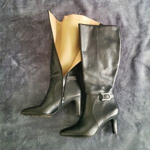 LifeStride Wide-calf knee-high heeled boots